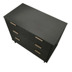 Manhattan Comfort Granville 37.8" Modern Dresser - Dark Grey-30 Day Limited Manufacturer's Warranty