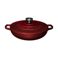 Maxwell & Williams Cast Iron Covered Casserole - 4L - Merlot-Made from Australian Iron for exceptional durability and performance
