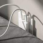 LBT Ultra Fast Mini 65W Dual USB-C ports GaN Slim PD Wall Charger - White-Can charge laptop
