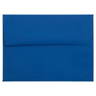 JAM Paper A6 Invitation Envelopes, 4.75 x 6.5, Presidential Blue, 250 Pack (563916906H)-Presidential blue dark base envelope