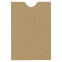 JAM Paper Credit Card Sleeves - Grocery Bag Brown - 2 3/8" x 3 1/2" - 500 Pack-Protect your cards: our credit card sleeve envelopes are perfect for holding gift cards, hotel key cards, business cards, college i.d. cards, and anything else that measures the standard credit card size. if this shade of brown doesn't match your colour scheme, we offer a variety of other designs and colours that are sure to suit your needs.