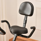 Soozier 3 in 1 Folding Exercise Bike w/ 8-Level Magnetic Resistance - Red-8-level adjustable magnetic resistance for a variety of workout intensity 