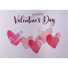 Mill Brook Studio Valentine's Day Greeting Cards & Envelopes - 5-3/8" x 7-3/4" - Pink Hearts - 18 Pack-Premium quality greeting cards