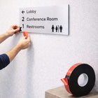 Futech Foam Double-sided Tape - 25mm W x 50m L - Black-Clean, professional finish that keeps signage, displays, and materials firmly in place with no exposed tape.
