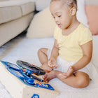Melissa & Doug Vroom & Zoom Interactive Wooden Dashboard Steering Wheel Pretend Play Driving Toy - FSC Certified-6