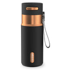 Contigo AutoSeal Insulated Stainless Steel Water Bottle with Carrying Strap - 16 oz (473 ml)-Vacuum-insulated stainless steel: Keeps drinks hot or cold for hours