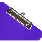 JAM Paper Plastic Clipboards with Low Profile Metal Clip - Letter Size (9 x 12.5) - Violet Purple-Quantity: Sold Individually | Heavy duty clipboards are made from quality plastic and designed to be long lasting.