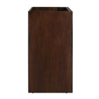 Modway Appia 36" Bathroom Vanity Cabinet - Walnut-Non-Marking Foot Pads
