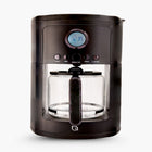 Willow Eco Series 12 Cup Coffee Maker - Black-12 Cup Carafe with Ergonomic Handle