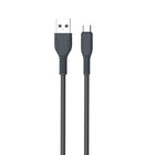 Basic Tech 3ft Micro USB Cable - Charcoal-Braided for extra Durability