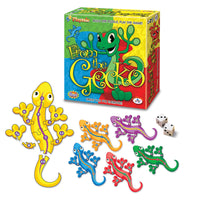 Talicor From the Gecko - Fun & Educational Board Game for Kids-Color recognition and math skills: Players race to build their gecko, learning color recognition and math skills