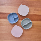 b.box Silicone Plate + Lid - Latte-Materials: Silicone