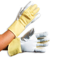Impacto BG790-40 Full Finger Anti Vibration Anti Slash Glove, Medium-Anti-impact and anti-vibration glove with air padding
