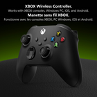 Xbox Wireless Controller for Xbox Series X|S, Xbox One, PCs, TVs, mobile, and more - Carbon Black-Stream games across console, PC, XBOXcom, mobile, gaming handhelds, Smart TVs, and supported VR headsets  