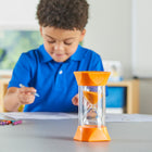 Hand2Mind Jumbo 1 - 2 - 5 - and 10 Minute Sand Timer Set - Set of 4-Large visual timer: Help kids develop a stronger sense of time management, productivity, and efficiency. These productivity timers makes learning time management fun! This is the perfect timer for teeth brushing, as part of your calm down corner supplies, as a shower timer for kids, a time out timer, a study timer, a game timer, show and tell, yoga, gym time, and as a potty training timer
