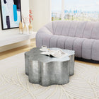 Zuo Kortha Coffee Table - Antique Silver-Maximum Weight Capacity: 75