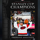 Frameworth Carolina Hurricanes 2026 Stanley Cup Champions: Frederik Andersen PhotoGlass Framed Photo - 18" W x 22" H-Officially licensed NHL and NHLPA photo: Frederik Andersen 16x20 PhotoGlass Frame Carolina Hurricanes 2026 Stanley Cup Champions for Carolina Hurricanes fans and collectors