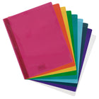 Staples 3-Prong Fastener Poly Report Cover - Red-0.2 mm thickness