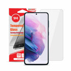 22 Cases Tempered Glass Screen Protector for Samsung Galaxy S21 FE-Transparent