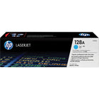 HP 128A (CE321A) Cyan Original LaserJet Toner Cartridge-Colour: Cyan