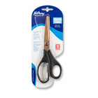 Hilroy  8.3" Titanium Scissors with Comfort-Grip Handles - Bronze Blades-Titanium-coated Blades: Crafted for precision and built to last, these ultra-sharp blades retain their edge through both heavy-duty and detailed tasks - resisting rust and sticky residue for clean, accurate cuts across a wide range of materials