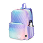 Roots Recycled Backpack - 22.5L  - Multi Ombre-Lightweight Comfort: Padded back panel provides lasting comfort, with reflective accents for added visibility in low-light conditions