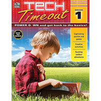 eBook: Carson-Dellosa 704921-EB Tech Timeout - Grade 1-You will receive two emails: one confirming your entire order, and one with a "Download Software" buttonYou can download immediately or return to your email to download later