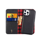 General Supply Goods + Co 2-in-1 Removable Magnetic Folio for iPhone 14 - Charcoal-Full access to ports and buttons
