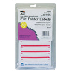 Charles Leonard File Folder Labels Red, 2976 Pack-Great for colour coding and organizing files