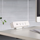 MotionGrey Desk Clamp Power Strip with Desktop Surge Protector with USB-C - 3 Outlets & 6ft Flat Plug - White-7
