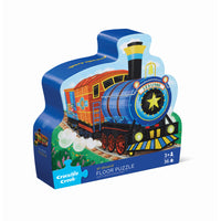 Crocodile Creek All Aboard Floor Puzzle - 36 Pieces-#1 selling puzzle category for Crocodile Creek