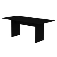 Manhattan Comfort Nomad 67.91" Modern Dining Table - Black-Modern Modern Dining Table for Dining Room Use