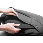 Peak Design Travel Backpack - 45 L - Black-Rear access via burly #10 ultra zip. Massive side pockets for tripods and water bottles