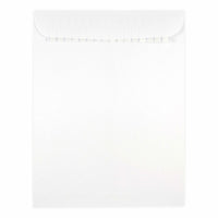 JAM Paper 10 x 13 Open End Catalog Envelopes with Self Adhesive Closure, White, 500 Pack (356828782)-White Peel & Seal Envelope