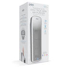 Pure Enrichment PureZone Elite 4-in-1 True HEPA Air Purifier-Large Room Coverage: With a clean air delivery rate (CADR) of 120 CFM, this sleek home air purifier refreshes large family rooms measuring 990 sq ft in 60 minutes, and bedrooms, offices, nurseries, and other spaces measuring 205 sq ft in 12.5 minutes.