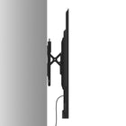Kanto Tilt and Extend TV Wall Mount - Black-27” (68.6 cm) dual stud wall plate accommodates up to 24" stud spacing