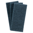 3M Doodlebug Blue Scrub Pads - 4.6" x 10" - 10 Pack-4.6" x 10"