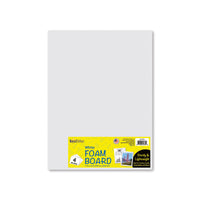 Royal Brites Foam Board - 11" x 14" - White - 4 Pack-Ultra Strong and resilient foam board that resists denting and crushing
