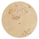 Modway Cosmos 16" Round Burl Wood Side Table - Natural Burl-No Assembly