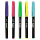 Staples Hype! Chisel Tip Pen-Style Highlighters - Assorted Colours - 14 Pack-Anti-roll barrel