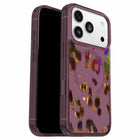 OtterBox Symmetry Clear Compatible with MagSafe Case with Camera Control for iPhone 17 Pro - Leopard Shift Pink-Tactile buttons feel just like your phone’s