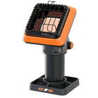 Heat Hog 4,000 BTU LP Propane Heater - Black-Small and portable, perfect for hunting fishing and camping