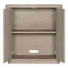 Hudson&Canal Easton 32"W Accent Cabinet - Alder White-Clean with a soft, dry cloth and no harsh chemicals or abrasive cleaning materials