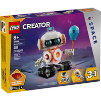 LEGO Creator Space Robot - 281 Pieces-LEGO Creator 3in1 science playset lets kids build 3 different space models