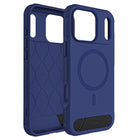 Blu Element Armour Ultra Compatible with MagSafe with Kickstand Case for iPhone 17 Pro Max - Navy-Kickstand for vertical and horizontal viewing 