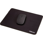 Fellowes Breyta XL Mousepad with HEX Cushion - Black-Non-slip base keeps desks mat in place throughout the day