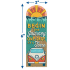 Eureka Adventurer Bookmarks - 6 Packs of 36-Individual bookmark measures 2" x 6"