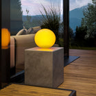 Seville Classics GloGlobe 11.8" Solar Floatable LED Light-Comes with remote control
