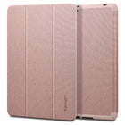 Spigen Urban Fit Folio Case for 10.2" iPad (7th, 8th & 9th Generation) - Rose Gold-Its dual-tone fabric and silicone touch adds daily comfort and grip