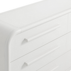 Modway Bellamy Curved 6-Drawer Dresser - White Matte-7